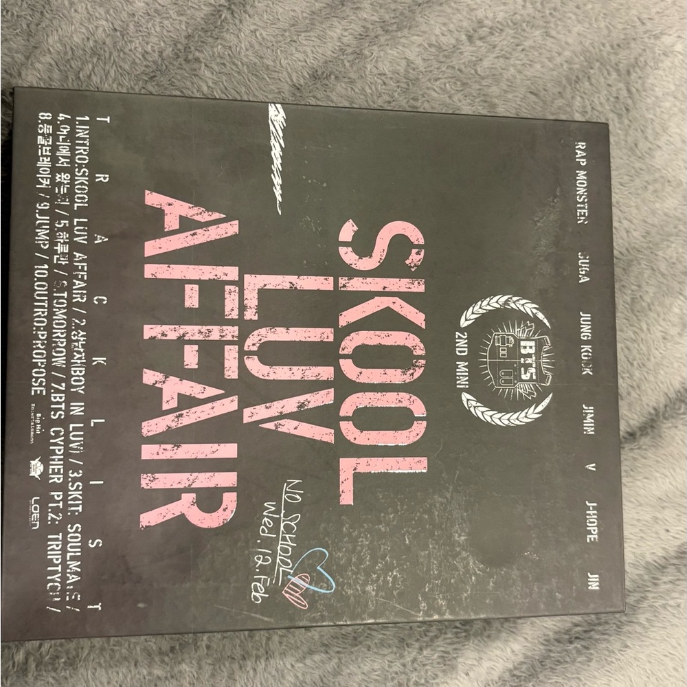 BTS Skool Luv Affair Album (ALBUM ONLY)